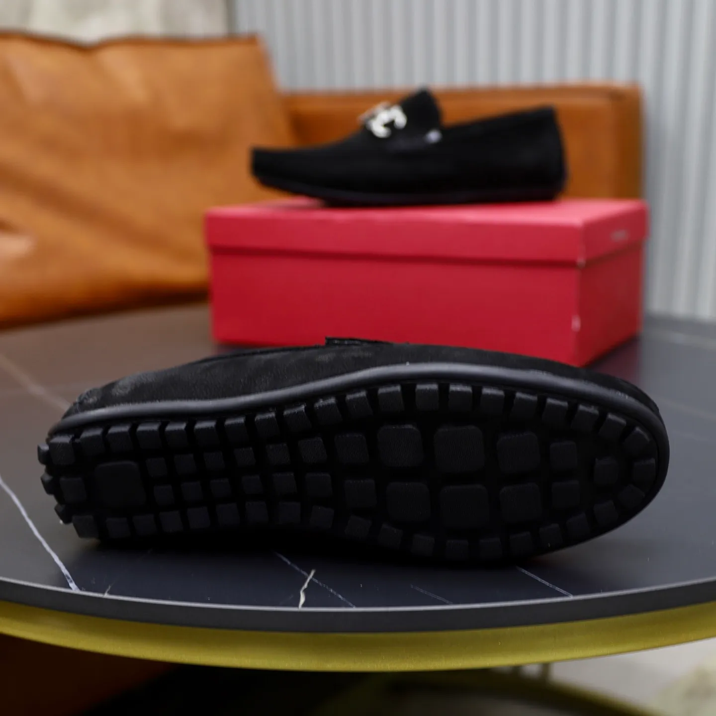 Men's men's shoes 💰462💰🙅‍♂️🙅‍♂️🙅‍♂️Niuli Brand: Ferragamo Standard code: Men's code 38/44 (45 customized) Grade: Same style as the official website Material: Original imported cowhide leather lining Original wear-resistant lightweight outsole Style category: Men's casual slip-on shoes Doudou shoes Noble luxury brand elements, top luxury color: actual picture color